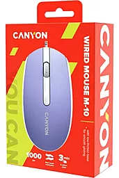 Компьютерная мышка Canyon M-10 Mountain Lavender (CNE-CMS10ML) - миниатюра 6