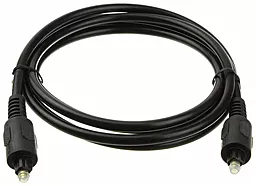 Оптический аудио кабель TCOM Toslink М/М Cable 1.5 black - миниатюра 3