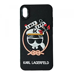 Чехол Karl Lagerfeld для Apple iPhone XR Black №6
