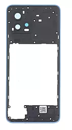 Рамка корпуса Motorola Moto G72 XT2255-1 Polar Blue