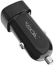 Автомобильное зарядное устройство Ridea RCC-21212 12W 2.4A 2xUSB-A + USB-C cable Black - миниатюра 6