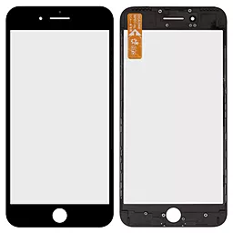 Корпусное стекло дисплея Apple iPhone 7 Plus (с OCA пленкой) with frame Black