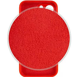 Чехол Silicone Case Full Camera для Apple IPhone 14 Pro Red - миниатюра 3