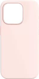 Чехол MAKE Apple iPhone 15 Pro Silicone Chalk Pink