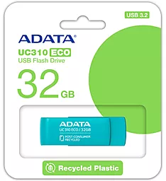 Флешка ADATA 32 GB UC310 Eco USB 3.2 Green (UC310E-32G-RGN) - миниатюра 4