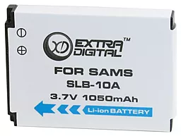 Акумулятор для відеокамери Samsung SLB-10A (1050 mAh) BDS2633 ExtraDigital - мініатюра 2