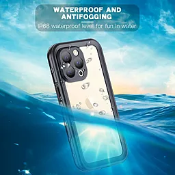 Чохол Shellbox DOT Waterproof Case для iPhone 13  Black - мініатюра 4