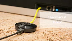 Смарт приставка Google Chromecast Audio Black - миниатюра 4