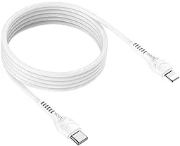 Кабель USB PD Hoco X55 Trendy 3A USB Type-C - Lightning Cable White - миниатюра 5