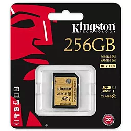 Карта памяти Kingston SDXC 256GB Class 10 UHS-I U1 (SDA10/256GB) - миниатюра 3