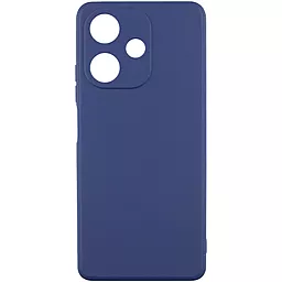 Чехол Silicone Case Candy Full Camera для Infinix Hot 30 Dark Blue