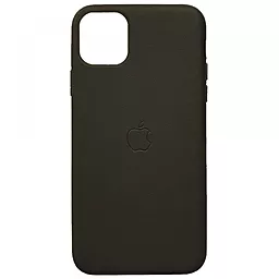 Чехол Apple Leather Case Full for iPhone 12, iPhone 12 Pro Grey