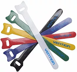 Набор органайзеров для кабелей Vention Cable Tie with Buckle 6 шт. (150*20) Multicolor (KAC00)