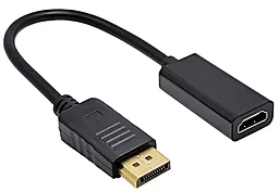 Видео переходник (адаптер) STLab DisplayPort - HDMI v1.2 1080p 60hz 0.18m black (U-996) - миниатюра 3