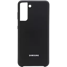 Чехол Epik Silicone Cover Full Protective (AA) Samsung G996 Galaxy S21 Plus Black