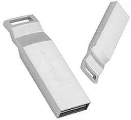 Флешка Exceleram 64GB U2 Series USB 2.0 (EXP2U2U2S64) Silver - миниатюра 3