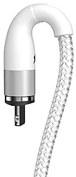 Кабель USB Baseus Zinc Magnetic 2.4A Lightning Cable White (CALXC-K02) - миниатюра 4