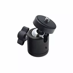 Шарнирное крепление 360° к штативу для LED лампы, фотоаппарата, камеры, GoPro  - миниатюра 2