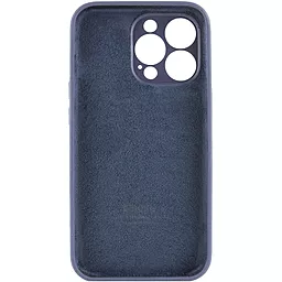 Чехол Silicone Case Full Camera для Apple IPhone 14 Pro Midnight Blue - миниатюра 2