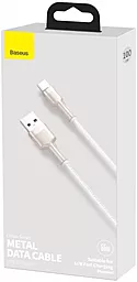 Кабель USB Baseus Cafule Series Metal 66Ww 6a USB Type-C cable white (CAKF000102) - миниатюра 6