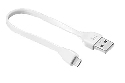 Кабель USB Trust Urban Flat Lightning Cable White - миниатюра 2
