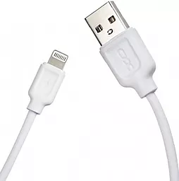 Кабель USB XO NB36 Lightning Cable White - миниатюра 2