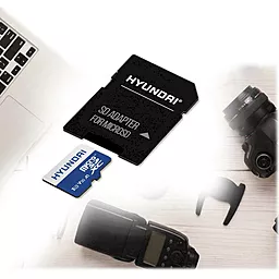 Карта памяти Hyundai microSDXC 512GB Class 10 UHS-I U3 V30 A1 + SD-адаптер (SDC512GU3) - миниатюра 4