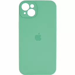 Чехол Silicone Case Full Camera для Apple iPhone 14 Spearmint