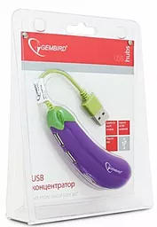 USB-A хаб Gembird UH-004 - мініатюра 2