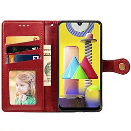 Чехол GETMAN Gallant (PU) для Xiaomi Redmi A1 Красный - миниатюра 2