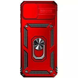 Чехол Epik Camshield Serge Ring для Samsung Galaxy A04 Red - миниатюра 2