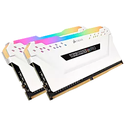 Оперативная память Corsair Vengeance RGB PRO 16GB DDR4 3000Mhz (2x8GB) (CMW16GX4M2C3000C15W)