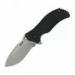 Нож Zero Tolerance FOLDER G-10 BLACK/STONEWASH (0350SW)