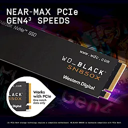 SSD Накопитель Western Digital Black SN850X 1 TB (WDS100T2X0E) - миниатюра 8