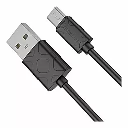 Кабель USB Baseus Yaven micro USB Cable Black (CAMUN-01) - миниатюра 3