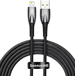 Кабель USB Baseus Glimmer Fast 12W 2.4A 2M USB Lightning Cable Black (CADH000301)