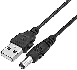Кабель USB EasyLife USB - DC 5.5x2.1 Cable Black - миниатюра 2