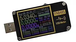 USB тестер FNIRSI FNB48S - миниатюра 2