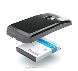 Аккумулятор Samsung i8190 Galaxy S3 mini / EB-F1M7FLU (3200 mAh) Craftmann Black - миниатюра 3