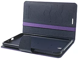 Чохол для планшету Mercury Fancy Diary Series Samsung T230 Galaxy Tab 4 7.0, T231 Galaxy Tab 4 7.0 Violet - Blue - мініатюра 6