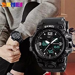 Мужские часы SKMEI 1155BBK Black - миниатюра 9