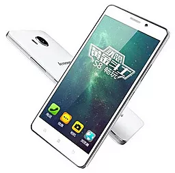 Мобільний телефон Lenovo A5600 (S8) White - мініатюра 4