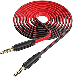 Аудио кабель Hoco UPA16 AUX mini Jack 3.5mm M/M Cable 1 м red