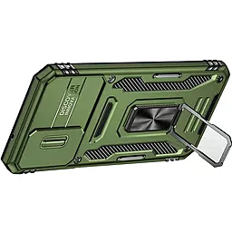 Чехол Epik Camshield Army Ring для Samsung Galaxy S24 Army Green - миниатюра 2