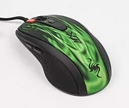 Комп'ютерна мишка A4Tech XL-750BK green fire - мініатюра 3