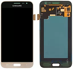 Дисплей Samsung Galaxy J3 J320 2016 з тачскріном, (TFT), Gold
