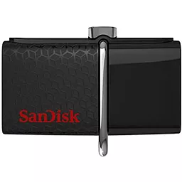 Флешка SanDisk 64GB Ultra Dual Drive Black OTG USB 3.0 (SDDD2-064G-G46) - мініатюра 4