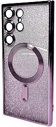 Чехол Cosmic CD Shiny Magnetic для Samsung Galaxy S24 Deep Purple