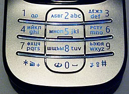 Клавиатура Nokia 2330 Silver