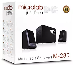 Колонки акустические Microlab M-280	 Black - миниатюра 4